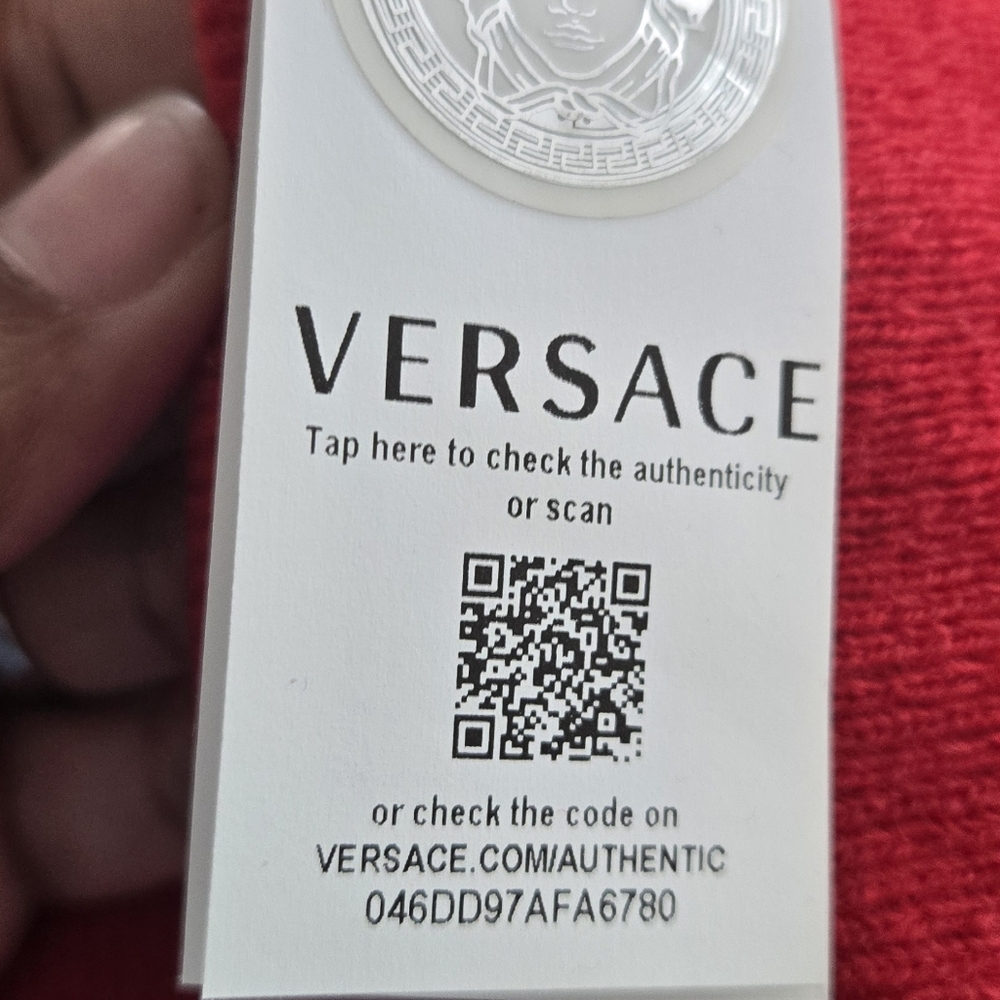 Versace Wool Sweater A85042 Red 40 Italy